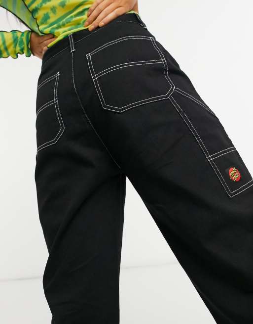 Pantalon DIV Mezclilla Negro – Dealer skate shop