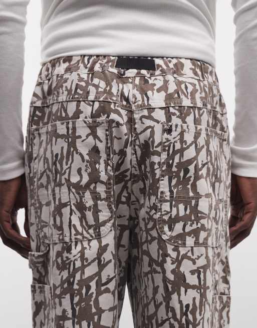 Pantalones gris junco con diseño estampado de lona Taos de Gramicci (parte de un conjunto), 5 de 5