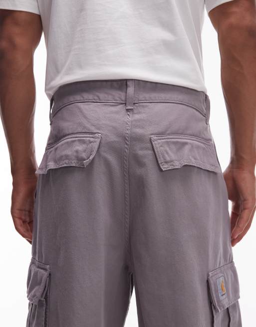 Pantalones grises cargo holgados Cole de Carhartt WIP, 5 de 5