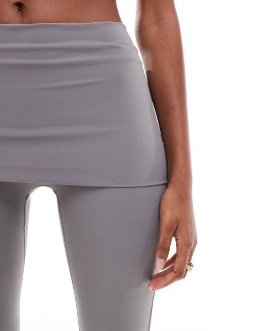 Pantalones grises para yoga de tejido supersuave de Murci (parte de un conjunto), 5 de 5