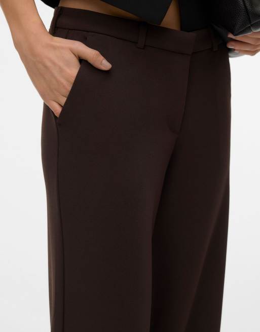 Pantalones marrón chocolate de Vero Moda, 4 de 6
