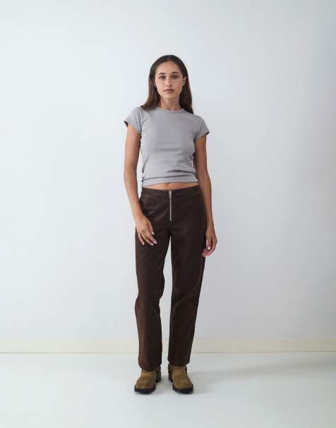 Pantalones marrón crema de Balmohk - view 1