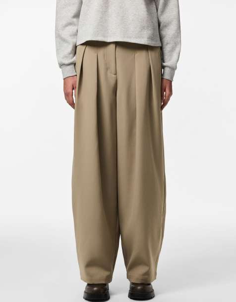 Pantalones marrón delicioso de Pieces - view 1