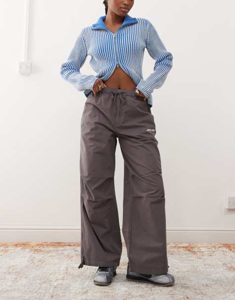 Pantalones marrones de estilo paracaidista con cordón ajustable de Santa Cruz - view 1