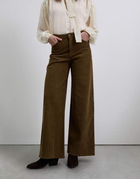 Pantalones marrones de pana de Scalpers - view 1