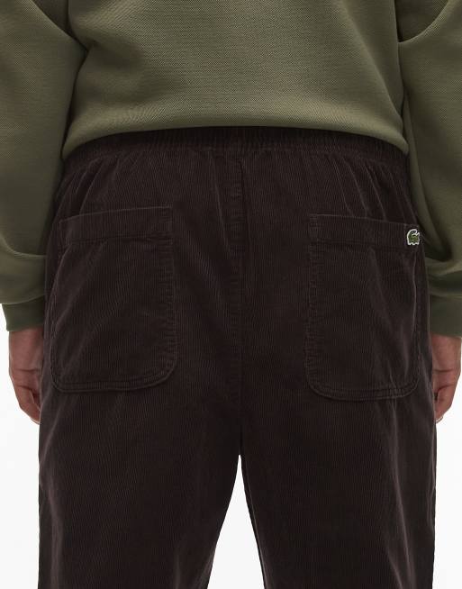 Pantalones marrones de pernera recta de Lacoste, 5 de 5