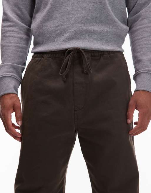 Pantalones marrones sin cierres holgados Floyde de Carhartt WIP, 5 de 5