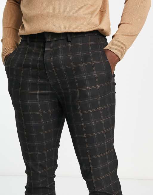 Pantalones formales negros para mujeres, pantalones negros de