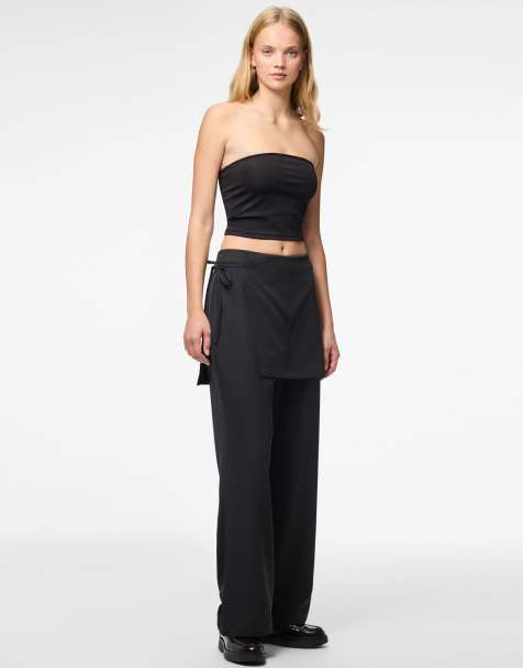 Pantalones negros 1 de Pieces - view 1