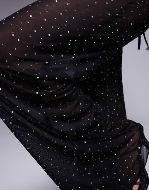 Pantalones negros con diseño termosellado de Jaded Rose (parte de un conjunto), 4 de 5