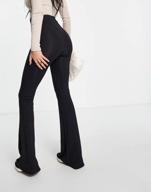 Pantalones negros de campana de ASOS DESIGN Tall, 3 de 4