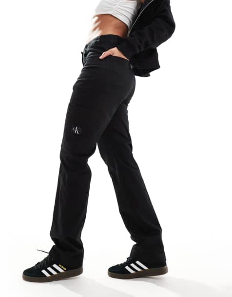 Pantalones negros de corte recto de Calvin Klein Jeans - view 1