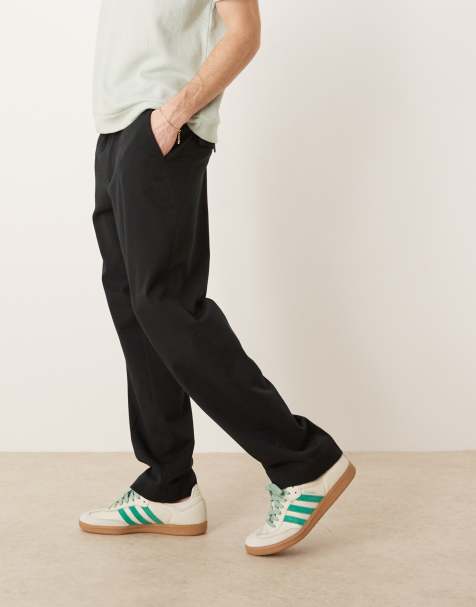 Pantalones negros de corte suelto Atlas de Selected Homme - view 1