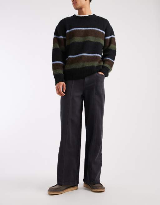Pantalones negros de corte suelto de ASOS DESIGN, 2 de 5