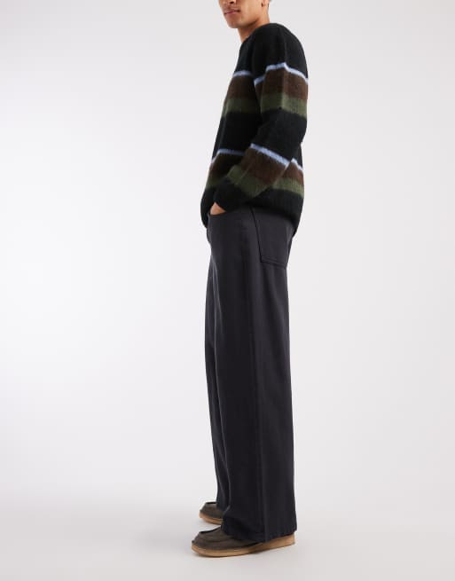 Pantalones negros de corte suelto de ASOS DESIGN, 3 de 5
