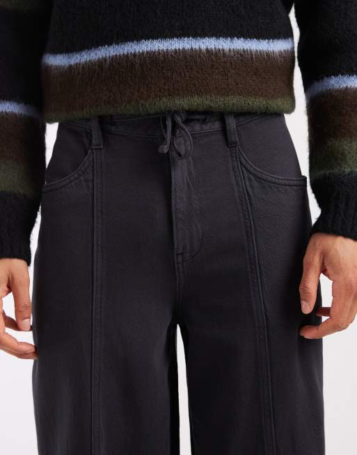 Pantalones negros de corte suelto de ASOS DESIGN, 5 de 5