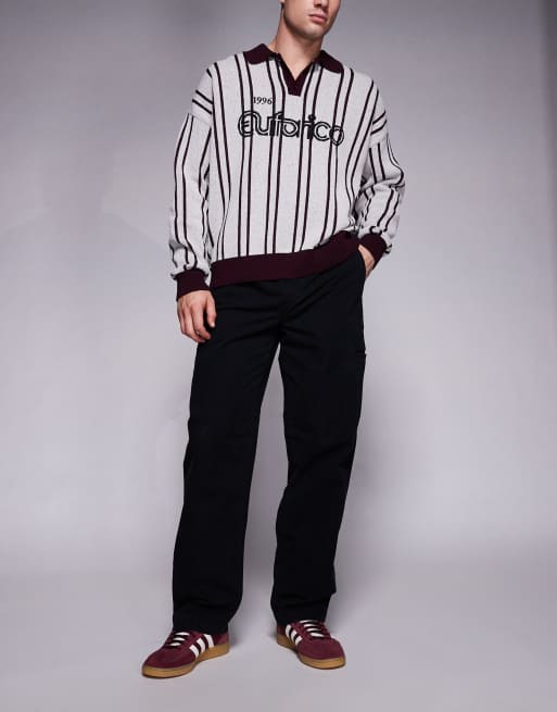 Pantalones negros de corte suelto sin cierres de River Island, 2 de 5