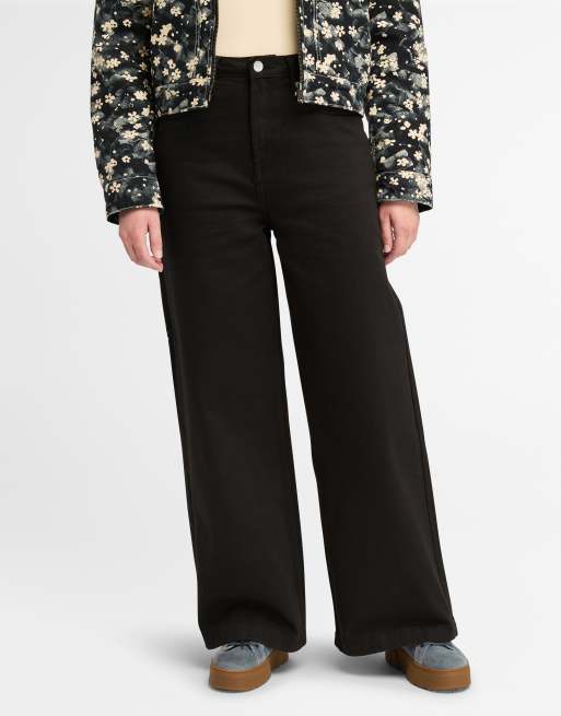 Pantalones negros de estilo carpintero de Timberland