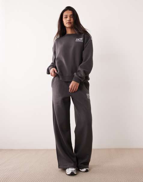 Pantalones negros de felpa Reimagined de New Balance - view 1