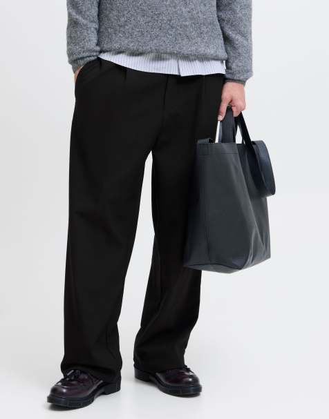 Pantalones negros de pernera ancha de Jack & Jones - view 1