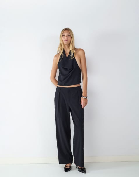 Pantalones negros de pernera recta de Balmohk - view 1