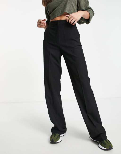 Pantalones negros de pernera recta Ultimate de ASOS DESIGN Tall, 4 de 4