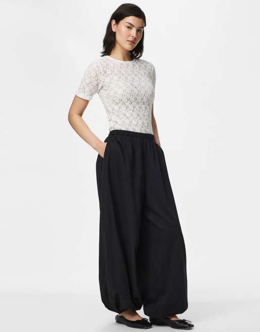 Pantalones negros de Pieces, 3 de 7