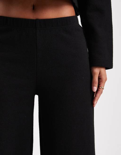 Pantalones negros de tejido muy suave de Miss Selfridge (parte de un conjunto), 5 de 5