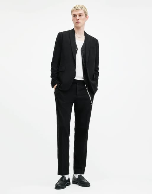 Pantalones negros Heron de AllSaints