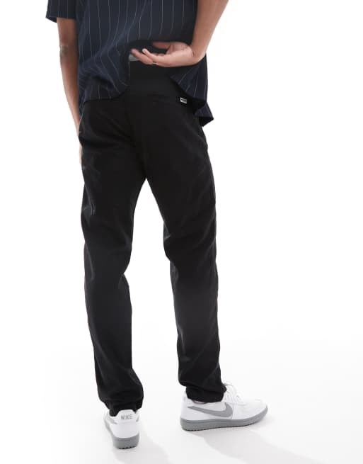 Pantalones negros holgados de mezcla de lino de Jack & Jones, 3 de 5