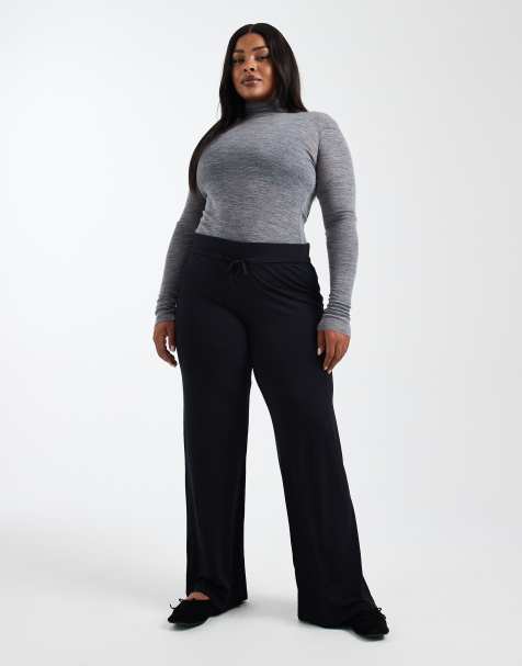 Pantalones negros para yoga de COLLUSION Plus - view 1