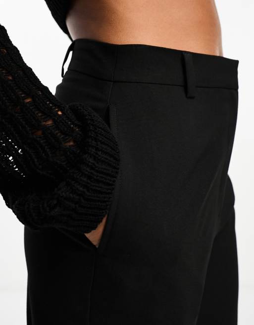 Pantalones negros rectos de corte slim de ASOS DESIGN Tall , 3 de 4