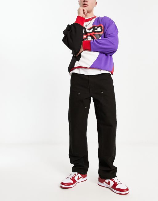 Pantalones negros Single Knee de Carhartt WIP 