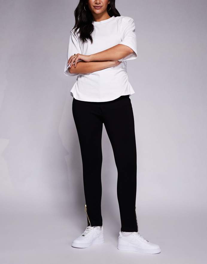 Barbour International Pantalones negros Stella de