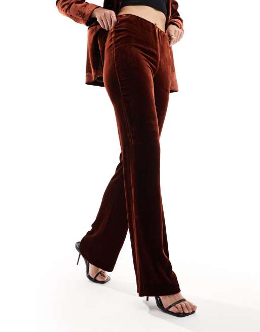 Pantalon Terciopelo Rojo – Mandarine