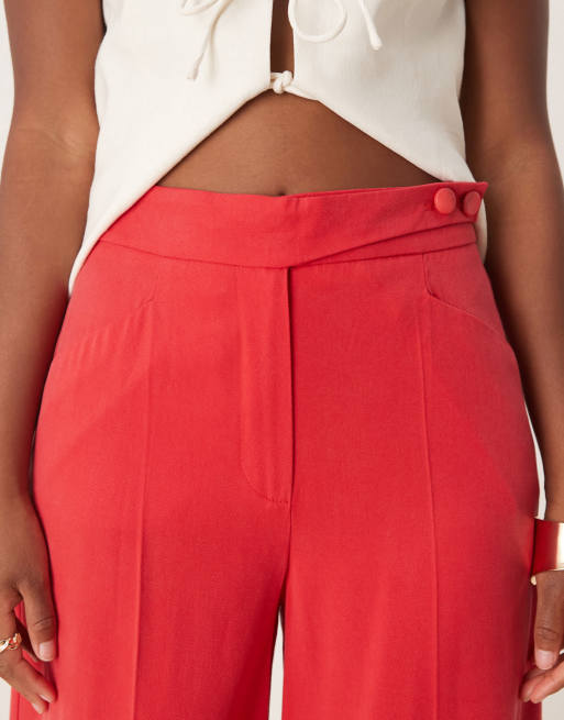 Pantalones rojos de Scalpers ASOS