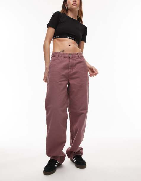Pantalones rosa empolvado Pierce de Carhartt WIP - view 1