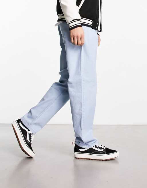 Pantalones vans azul new arrivals