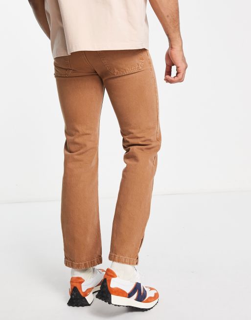 Pantalones best sale marrones bershka