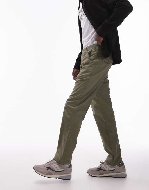Pantalones verde medio holgados de sarga con acabado tintado XX Chino Authentic de Levi's, 2 de 5