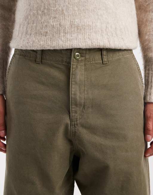 Pantalones verde oliva de corte barrel de Jack & Jones, 5 de 5