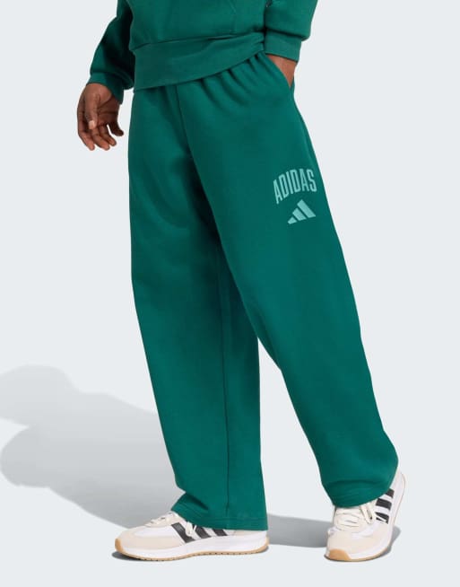 Pantalones verde universitario y color cerceta empolvado Collegiate de adidas Performance