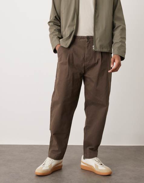 Pantalones verde zafiro con pinzas de sarga aterciopelada lavada de Timberland - view 1