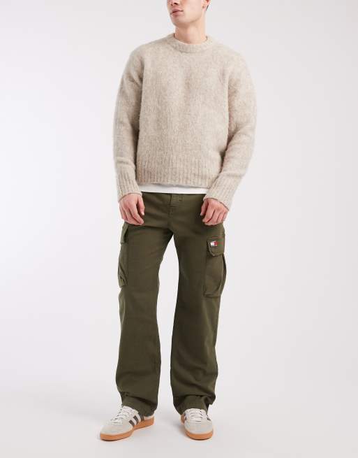 Pantalones verdes cargo de lona Otis de Tommy Jeans , 2 de 5