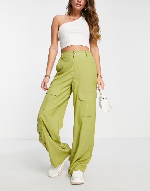 Pantalones verdes cargo utilitarios de I Saw It First