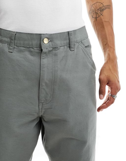 Pantalones CARHARTT Wip color gris hombre. Pantalon recto moda joven