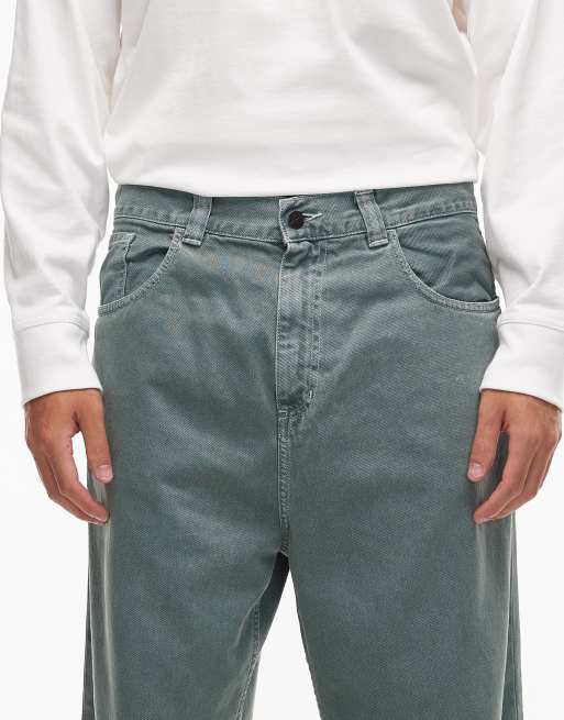 Pantalones verdes holgados Brandon de Carhartt WIP, 4 de 5