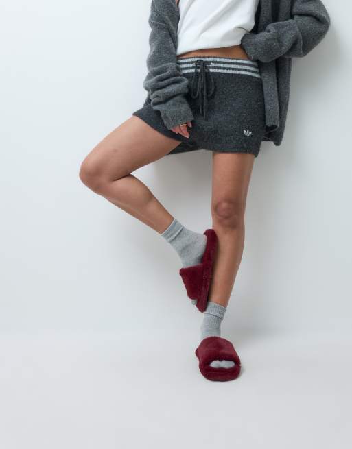 Pantuflas burdeos estilo mules de piel Zofia de ASOS DESIGN, 3 de 4