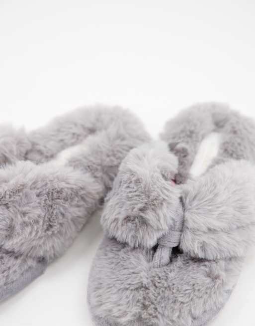 Chanclas discount con peluche