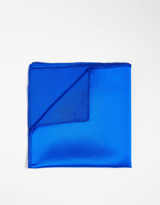 Pañuelo de bolsillo azul real de Bolongaro Trevor 
